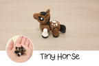 3D Printed Articulated Tiny Horse Fidget Toy