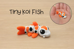 3D Printed Articulated Tiny Koi Fish Fidget Toy