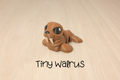 3D Printed Articulated Walrus Fidget Toy