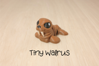 3D Printed Articulated Walrus Fidget Toy