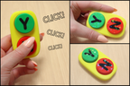 3D Printed Yes/No 2-Clicker