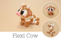 3D Printed Articulated Cow Fidget Toy
