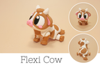 3D Printed Articulated Cow Fidget Toy