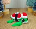3D Printed Articulated Santa Turtle
