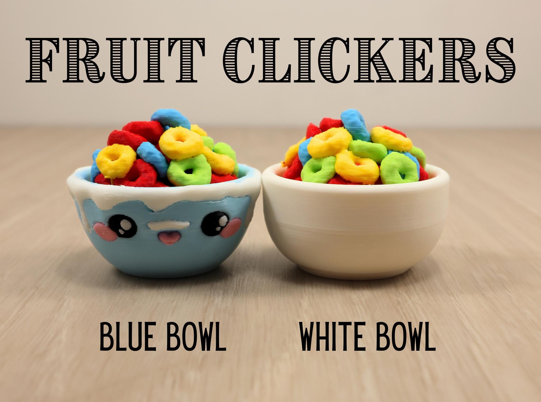 Ultimate Cereal Clicker - 3D Printed Fidget Toy