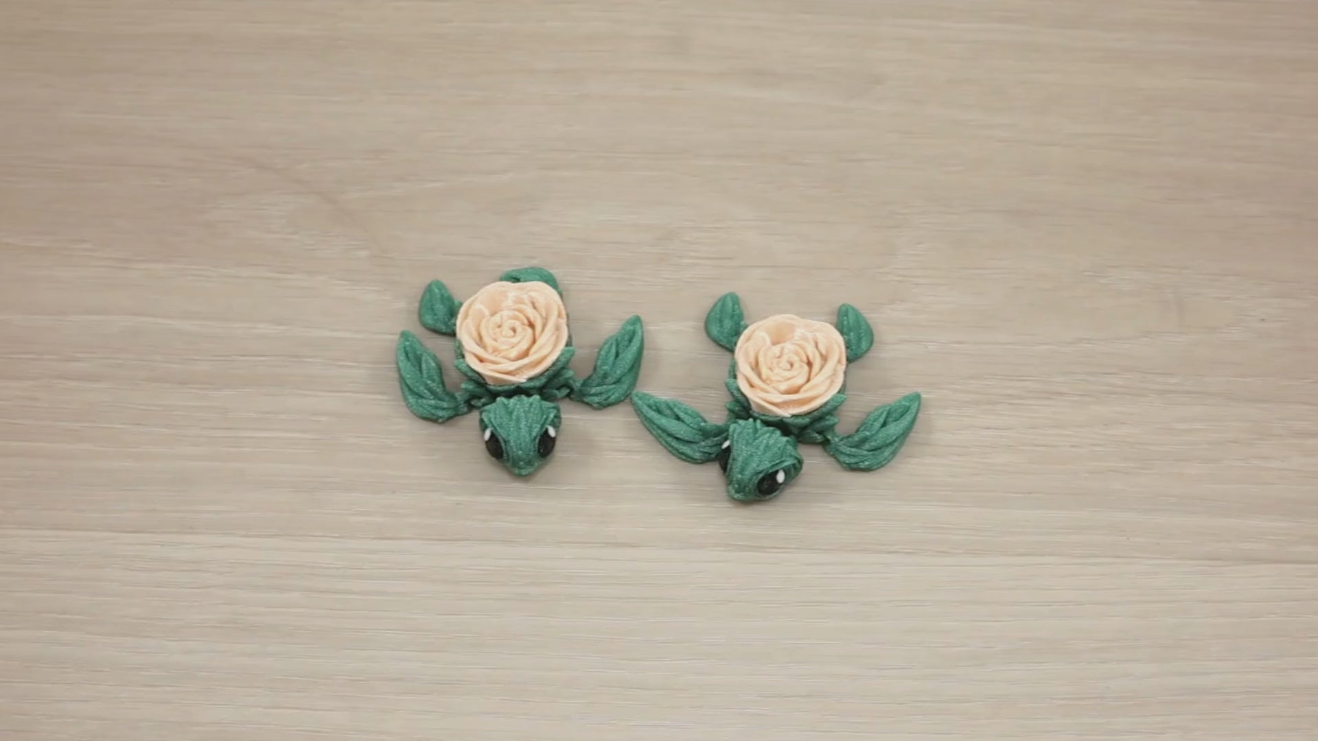 Rose Turtle - 3D Printed Articulating Pet